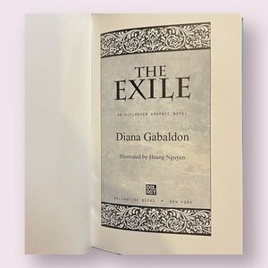 The Exile Graphic Novel - hardcover Diana Gabaldon Outlander Series